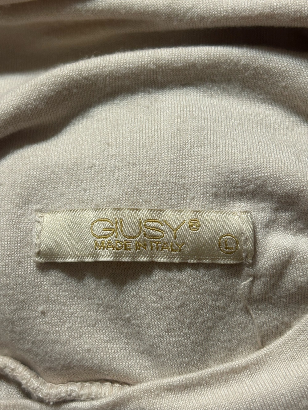 Women's Wide Leg Flowy Pants in Cream - Picture 3 of 4